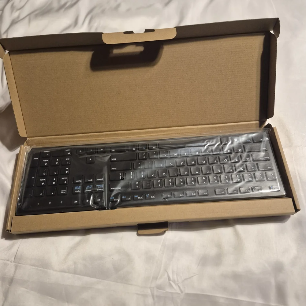 Dell Black Wired by USB Cord Keyboard New